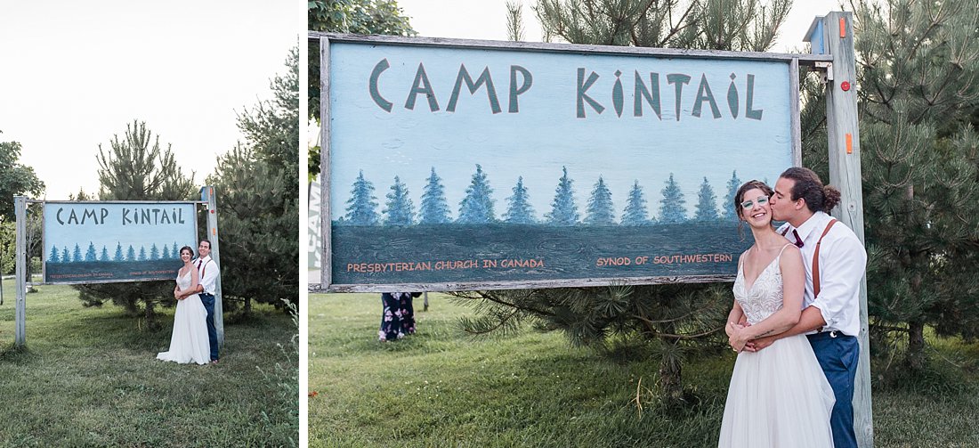 August Camp Kintail Wedding