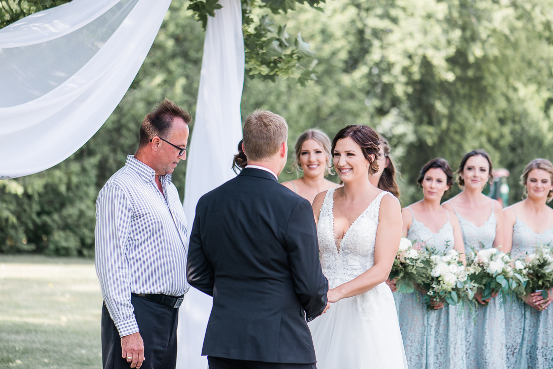 Lucknow Ontario Backyard Wedding