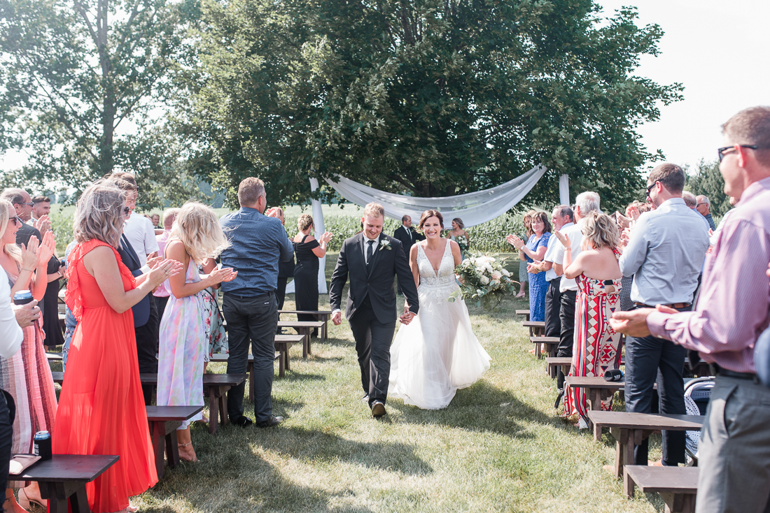 Lucknow Ontario Backyard Wedding