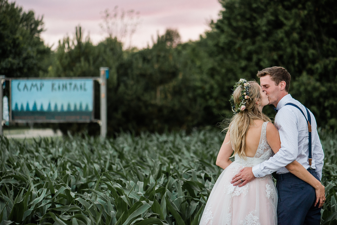 July Camp Kintail Wedding