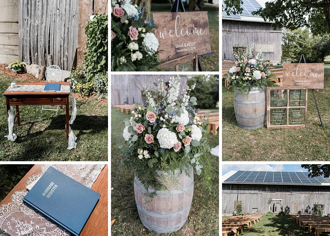 Gorrie Ontario Backyard Wedding