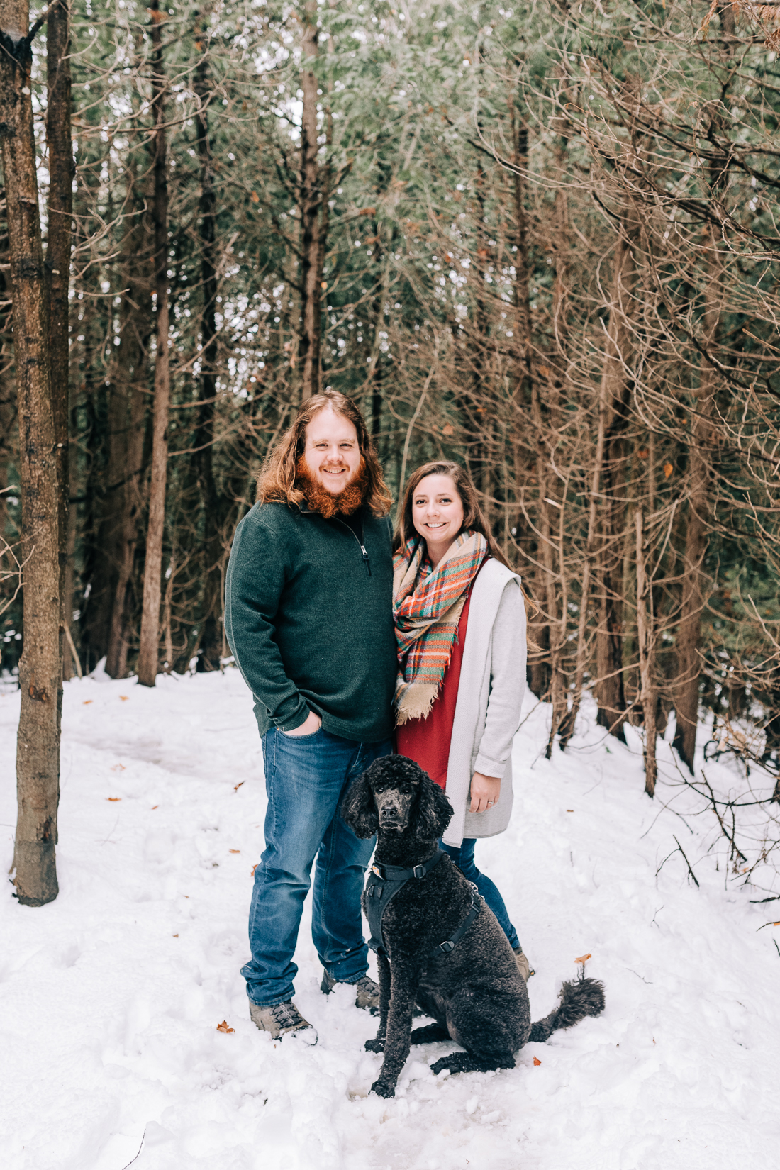 Bannockburn Winter Engagement Session