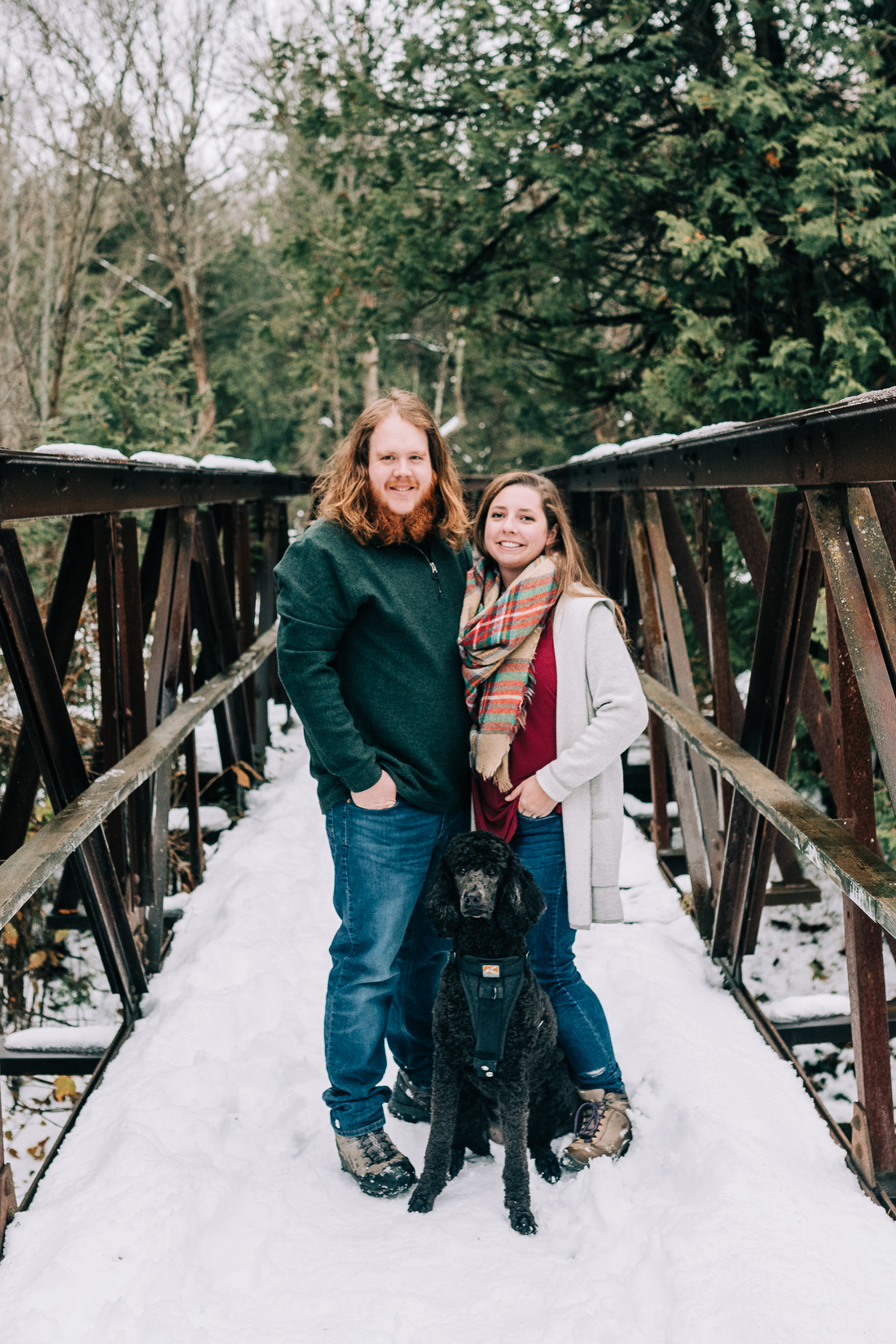 Bannockburn Winter Engagement Session