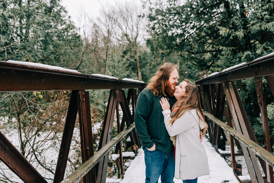 Bannockburn Winter Engagement Session