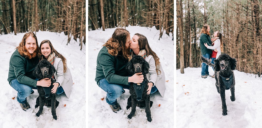 Bannockburn Winter Engagement Session