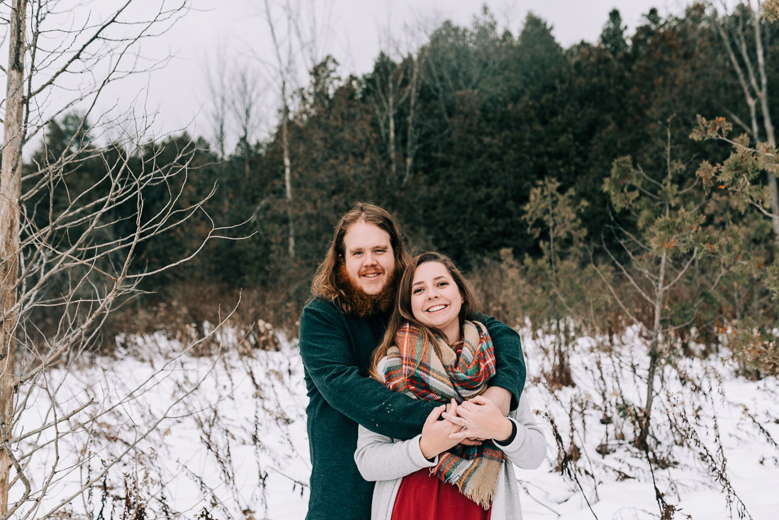 Bannockburn Winter Engagement Session