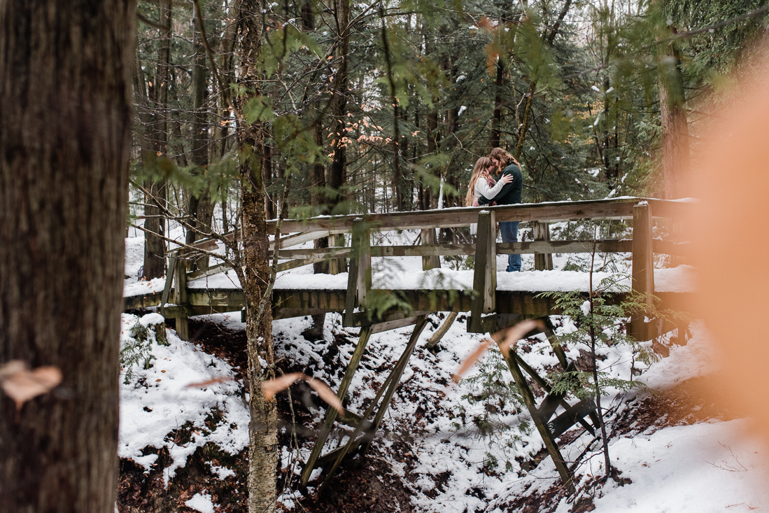 Bannockburn Winter Engagement Session