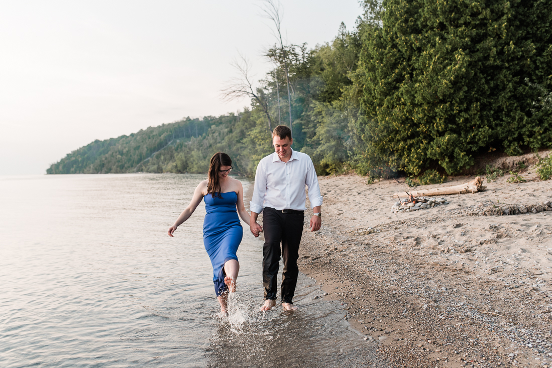 Lake Huron Engagement Session