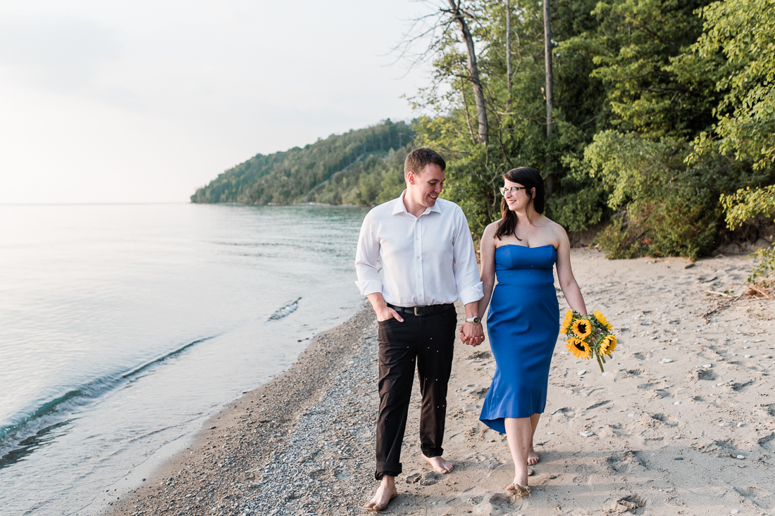 Lake Huron Engagement Session