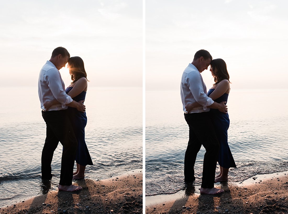 Lake Huron Engagement Session