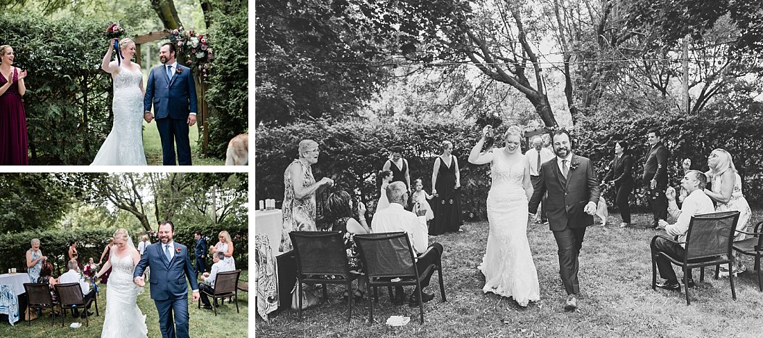 Clinton Ontario Backyard Wedding