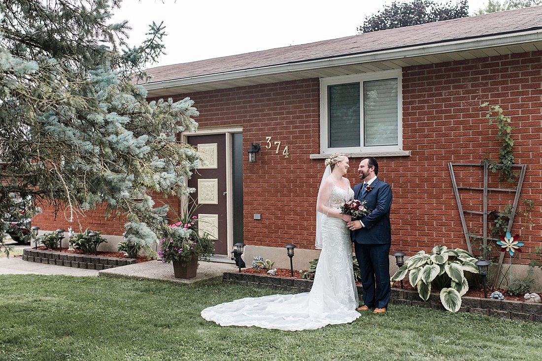 Clinton Ontario Backyard Wedding