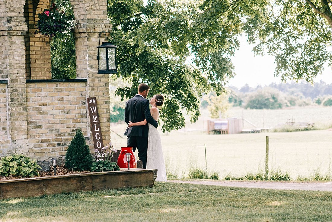 Rural Ontario Backyard Wedding