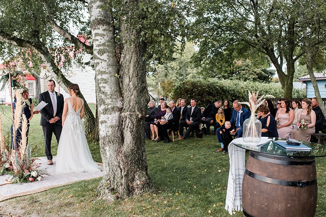 Point Clark Beach Wedding