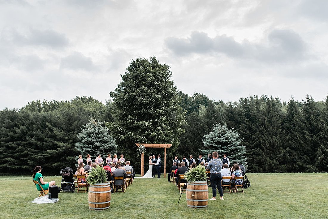 Brussels Ontario Backyard Wedding