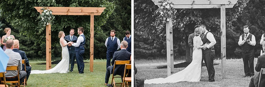 Brussels Ontario Backyard Wedding