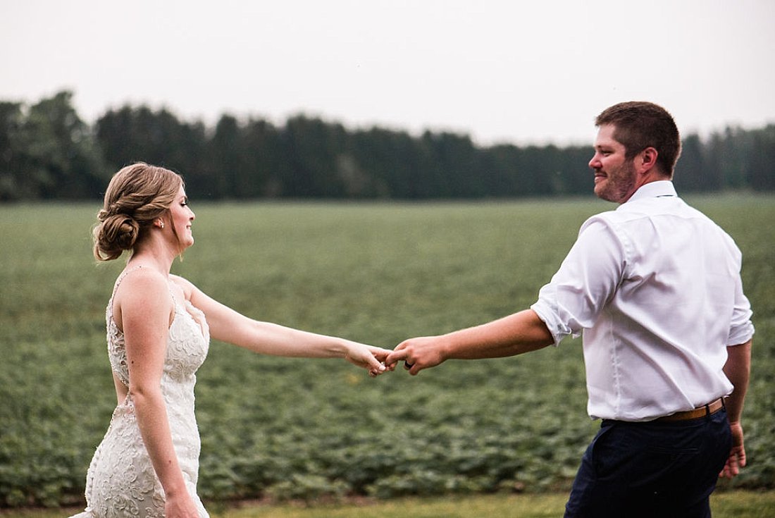 Brussels Ontario Backyard Wedding