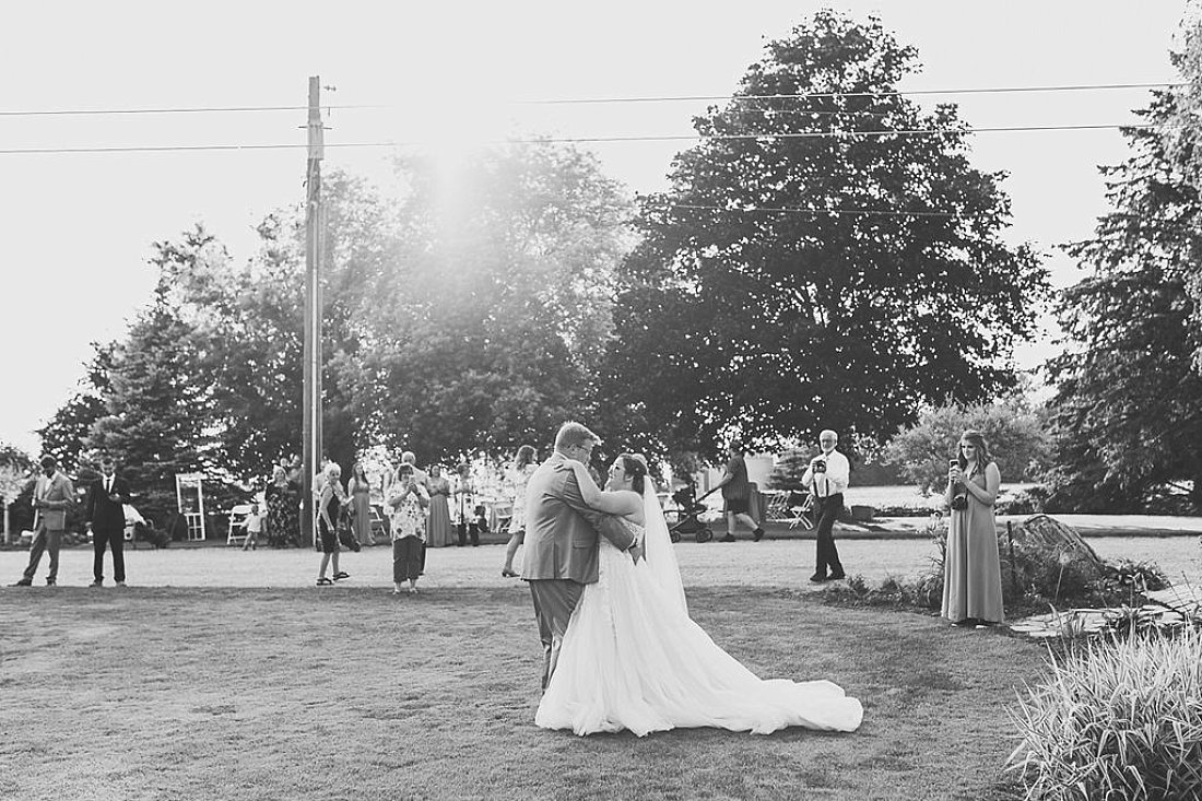 Dublin Ontario Backyard Wedding